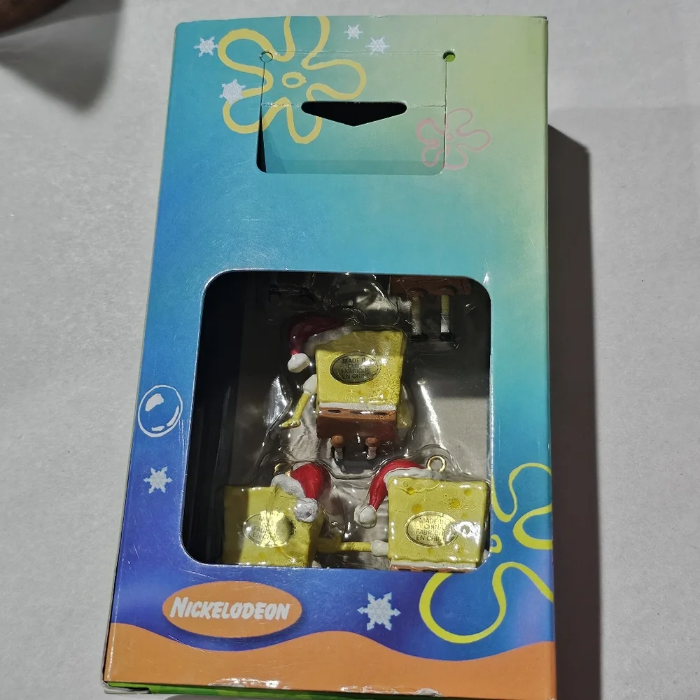 SpongeBob SquarePants Holiday Ornaments Nickelodeon L👀K Christmas in July